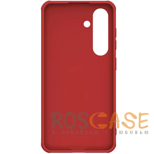 Фото Красный Nillkin Super Frosted Shield Pro | Матовый чехол из пластика и ТПУ для Samsung Galaxy S24