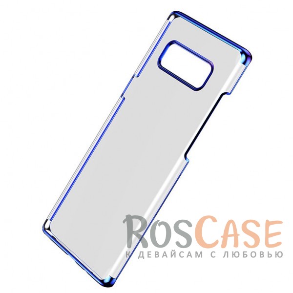 Фотография Синий Baseus Glitter | Ультратонкий чехол для Samsung Galaxy Note 8 с глянцевыми торцами