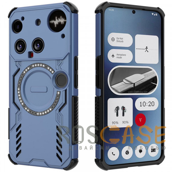 Фото Синий Mirage MagSafe | Противоударный чехол с поддержкой MagSafe для Nothing Phone 3