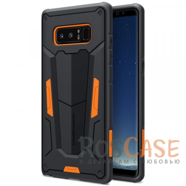 

Ударопрочный двухслойный пластиковый чехол для Samsung Galaxy Note 8 (Оранжевый)