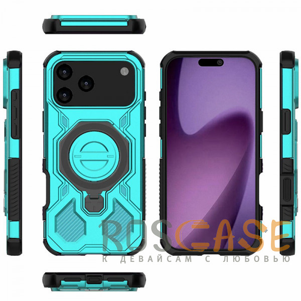 Изображение Голубой Magnus | Противоударный чехол с Magsafe для iPhone 17 Pro Max