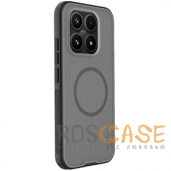 Фотография Серый Nillkin Super Frosted Shield Magnetic | Полупрозрачный чехол с поддержкой Magsafe для Xiaomi Mi 17