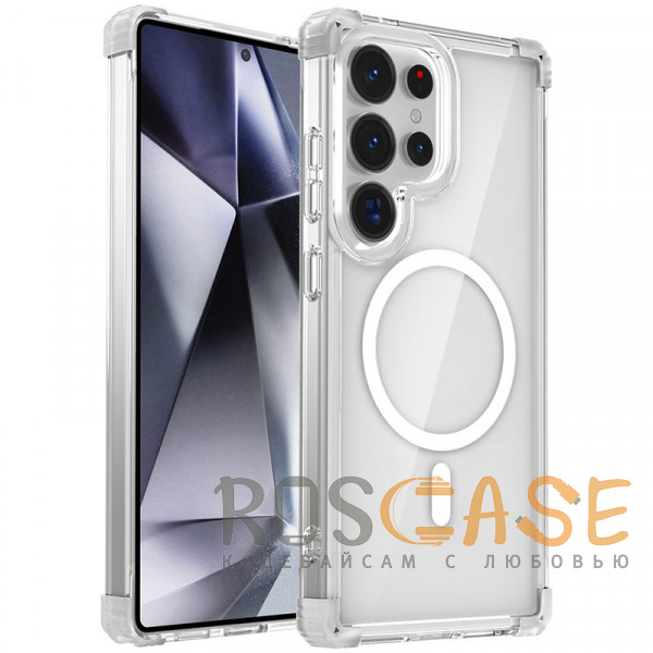 Фото Прозрачный Nature Magnetic | Прозрачный противоударный чехол с поддержкой MagSafe для Samsung Galaxy S26 Ultra