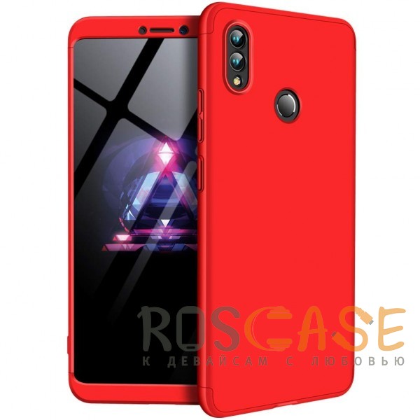 Фото Красный GKK LikGus 360° | Двухсторонний чехол для Huawei Honor Note 10 с защитными вставками