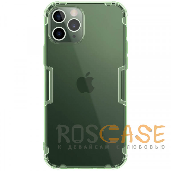 Фото Зеленый Nillkin Nature | Прозрачный силиконовый чехол для iPhone 12 / 12 Pro