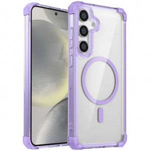 Nature Magnetic | Прозрачный противоударный чехол с поддержкой MagSafe  для Samsung Galaxy S25 Plus