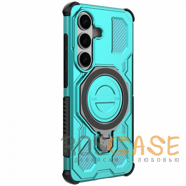 Фото Голубой Magnus | Противоударный чехол с Magsafe для Samsung Galaxy S26