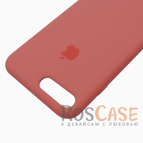 Изображение Красный / Red Wine Оригинальный силиконовый чехол для Apple iPhone 7 plus (5.5") (реплика)