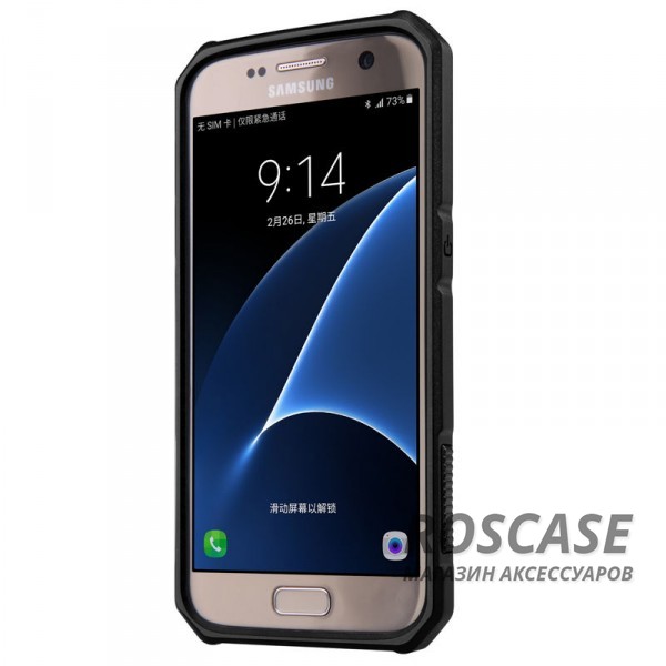 Фото Черный Nillkin Defender 2 | Противоударный чехол для Samsung G930F Galaxy S7