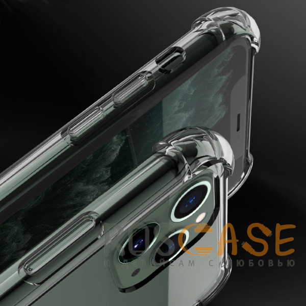 Изображение Прозрачный King Kong | Противоударный прозрачный чехол для iPhone 13 Pro с защитой углов