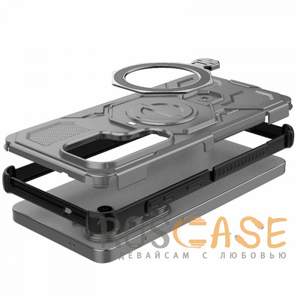 Фотография Серый Magnus | Противоударный чехол с Magsafe для Samsung Galaxy S26 Ultra