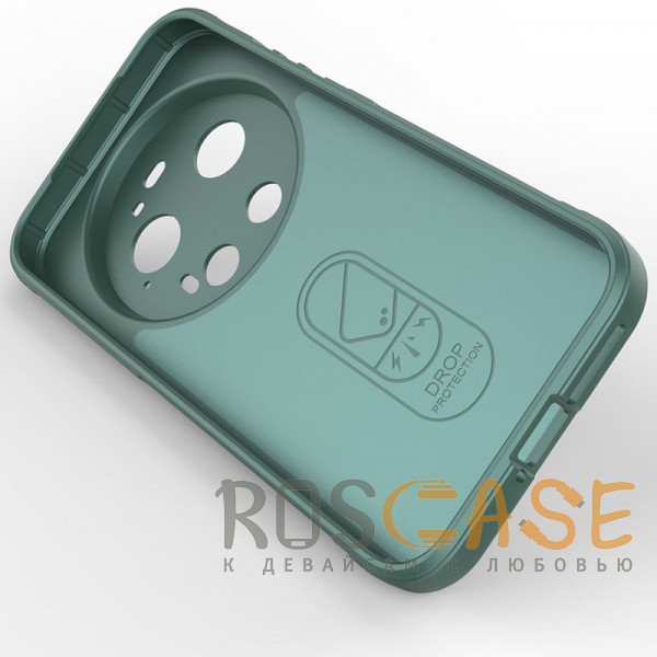 Изображение Зеленый Flex Silicone | Противоударный чехол для Xiaomi Mi 17 Ultra с защитой камеры и микрофиброй