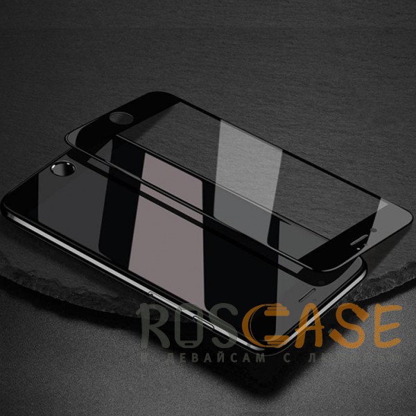 Фото Черное 5D | Защитное стекло для Apple iPhone 7 / 8 (4.7") с полной проклейкой на весь экран (в упаковке)