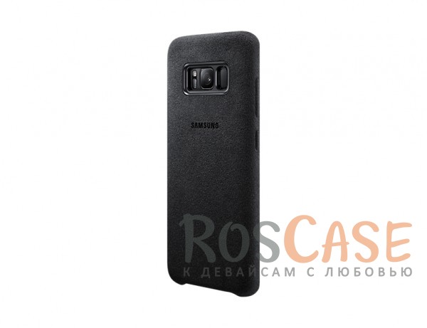 Фото Чехол Alcantara Cover для Samsung Galaxy S8 | Защитный чехол из мягкой испанской шерсти «алькантара»