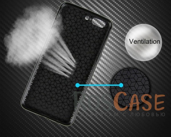 Фотография Черный Матовый чехол для OnePlus 5 с текстурированной поверхностью под карбон