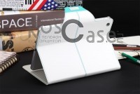Фотография Белый / White Кожаный чехол (книжка) ROCK Excel Series для Apple IPAD mini (RETINA)/Apple IPAD mini 3