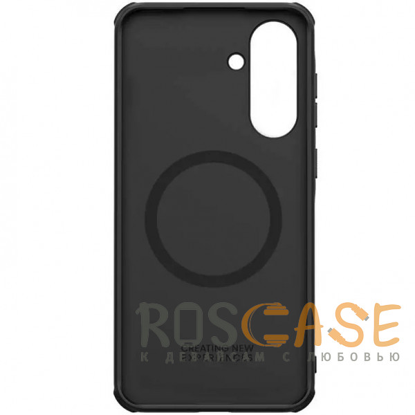 Фото Черный Nillkin Super Frosted Shield Magnetic | Пластиковый чехол с поддержкой Magsafe для Samsung Galaxy A56 5G