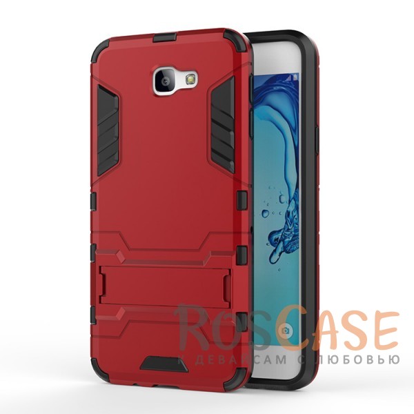 Фотография Красный / Dante Red Transformer | Противоударный чехол для Samsung G570F Galaxy J5 Prime с мощной защитой корпуса