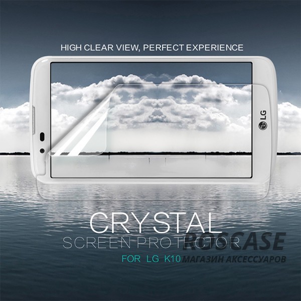 Фото Nillkin Crystal | Прозрачная защитная пленка для LG K10 K410/K430DS