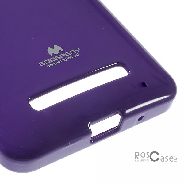 Фотография Фиолетовый Mercury Jelly Pearl Color | Яркий силиконовый чехол для для Asus Zenfone 5 (A501CG)