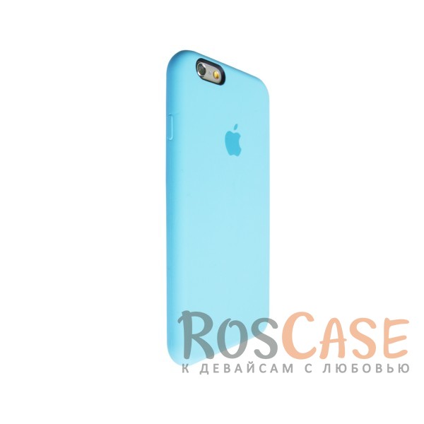 Изображение Голубой / Baby Blue Оригинальный силиконовый чехол для Apple iPhone 6/6s (4.7") (реплика)