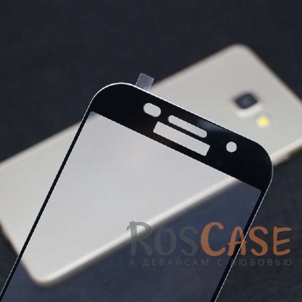 Фотография Черный CaseGuru | Полноэкранное защитное стекло для для Samsung A520 Galaxy A5 (2017)
