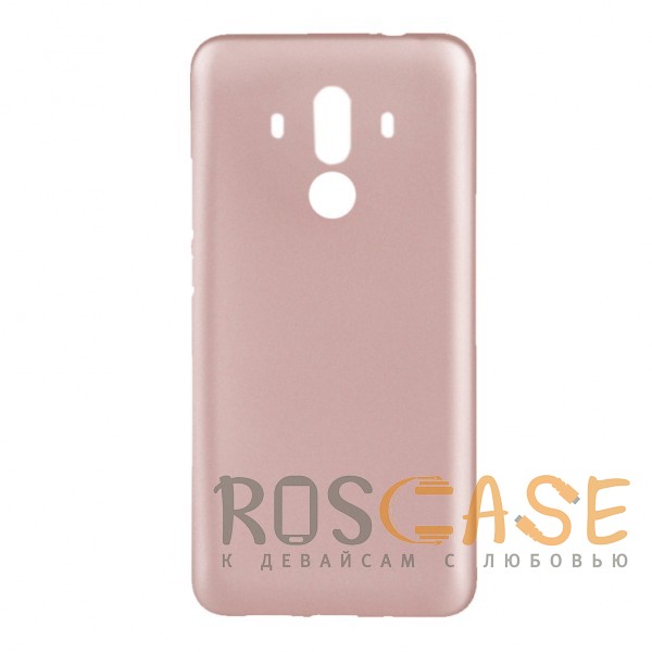 Фото Rose Gold J-Case THIN | Гибкий силиконовый чехол для Huawei Mate 10 Pro