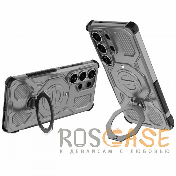 Фотография Серый Magnus | Противоударный чехол с Magsafe для Samsung Galaxy S26 Ultra