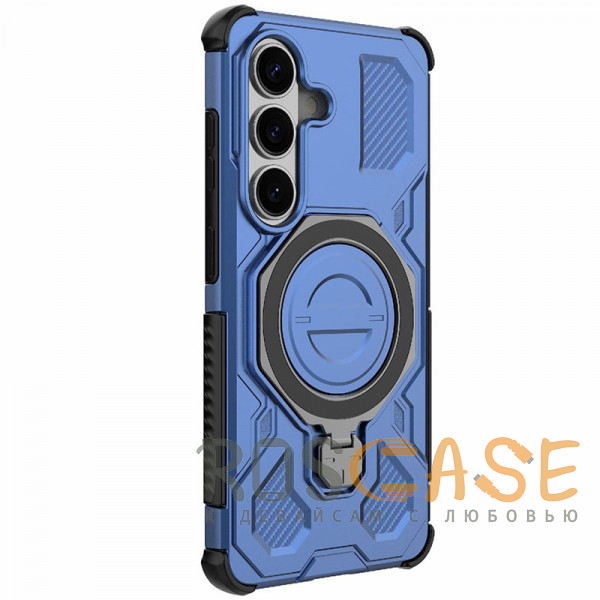 Фото Темно-синий Magnus | Противоударный чехол с Magsafe для Samsung Galaxy S26