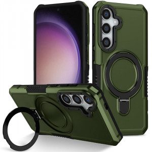 Magnetic Armor Ring | Противоударный чехол с MagSafe и кольцом  для Samsung Galaxy S26 Plus