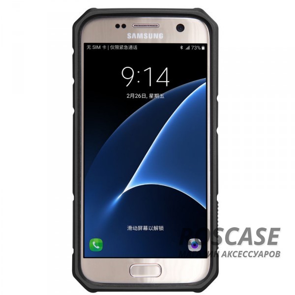 Фотография Черный Nillkin Defender 2 | Противоударный чехол для Samsung G930F Galaxy S7