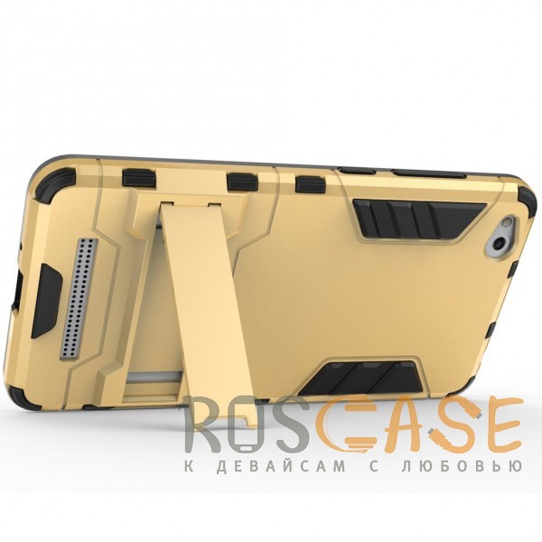 Фото Золотой / Champagne Gold Transformer | Противоударный чехол для Xiaomi Redmi 4a с мощной защитой корпуса