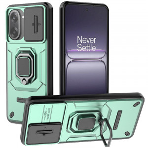 Transformer Ring Holder | Противоударный чехол с кольцом и шторкой камеры  для OnePlus Nord CE 5 5G