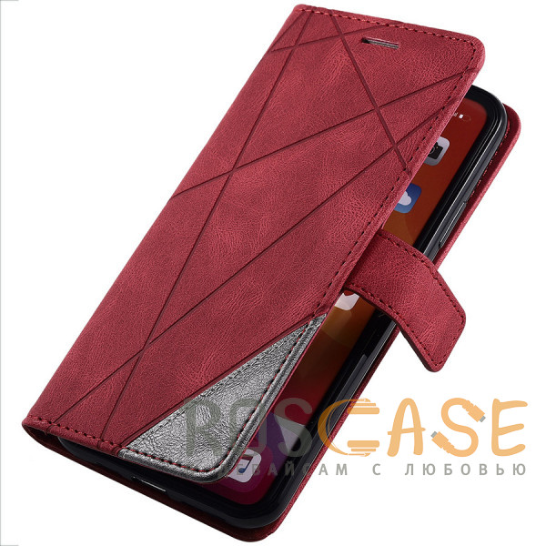 Фотография Красный Retro Book | Кожаный чехол книжка / кошелек из Premium экокожи для Samsung Galaxy S10 Plus