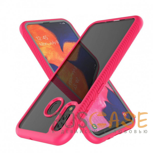 Фотография Розовый Ударопрочный чехол Full-body Bumper Case для Samsung Galaxy A20 / A30