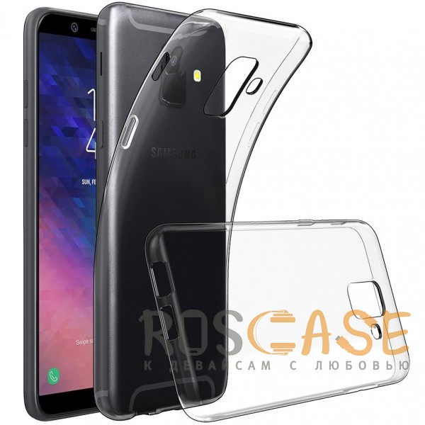 Фото Бесцветный J-Case THIN | Гибкий силиконовый чехол для Samsung Galaxy A6 (2018)