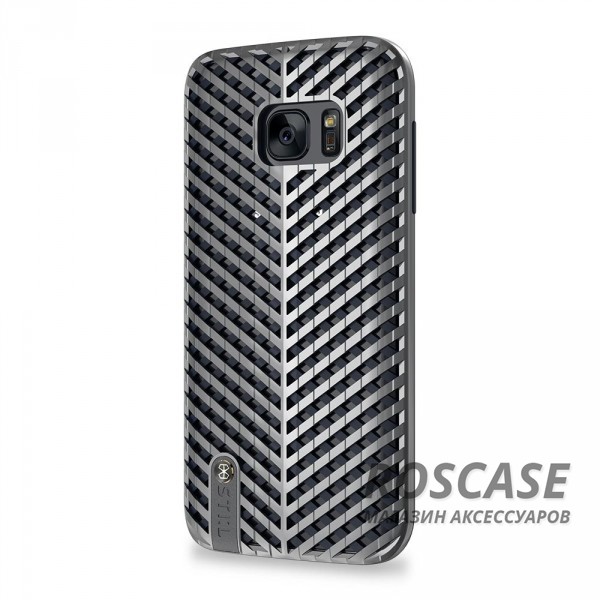 Изображение Серебряный STIL Kaiser | Чехол для Samsung G930F Galaxy S7 с объемным дизайном