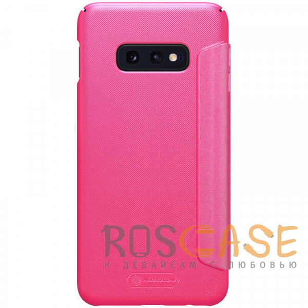 Фотография Розовый Nillkin Sparkle | Чехол-книжка для Samsung Galaxy S10e