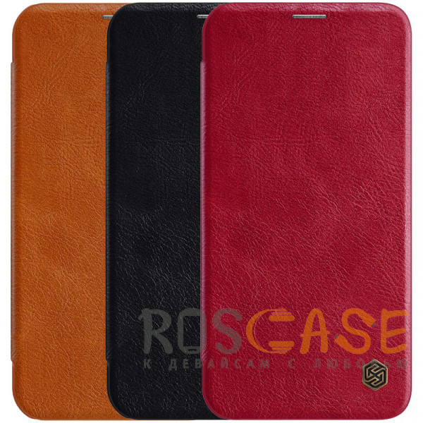Фото Nillkin Qin | Чехол-книжка из Premium экокожи для iPhone 12 Mini