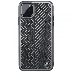Nillkin Herringbone | Чехол с текстурной тканевой вставкой для iPhone 11 Pro Max