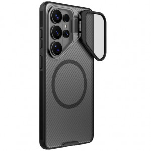 Nillkin CamShield Prop Magnetic | Полупрозрачный чехол из пластика и TPU с поддержкой MagSafe и защитой камеры  для Samsung Galaxy S26 Ultra