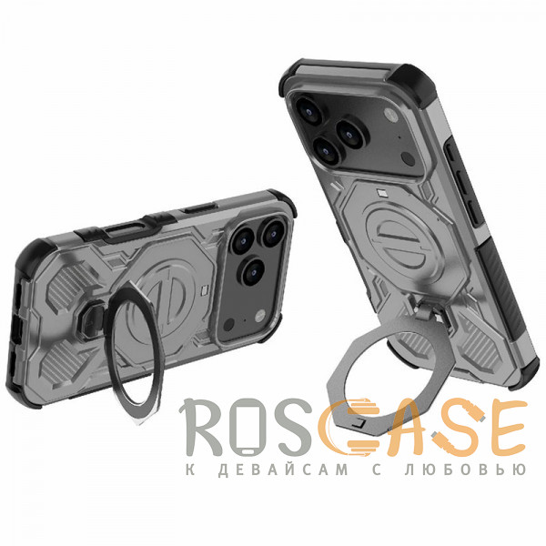 Фотография Серый Magnus | Противоударный чехол с Magsafe для iPhone 17 Pro