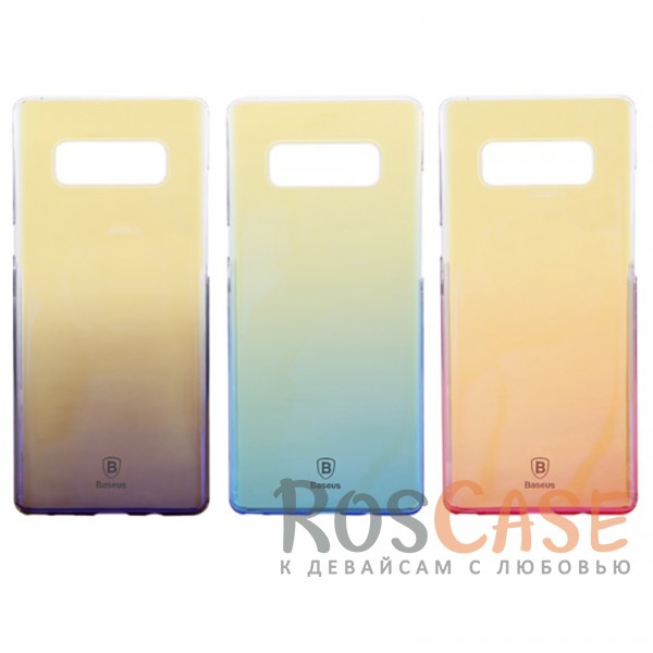 Фото Baseus Glaze Ultrathin | Ультратонкий чехол для Samsung Galaxy Note 8 с градиентной расцветкой