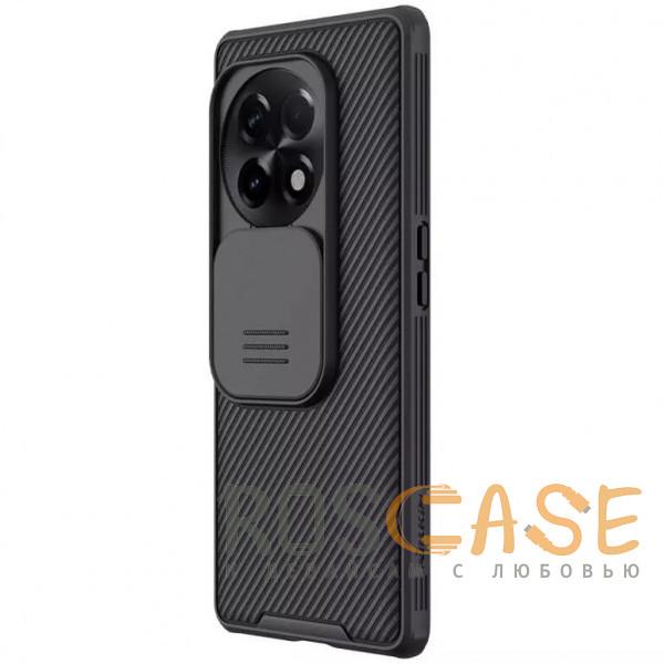 Изображение Черный Nillkin CamShield Pro | Чехол из пластика и TPU с защитой камеры для OnePlus 11R / Ace 2
