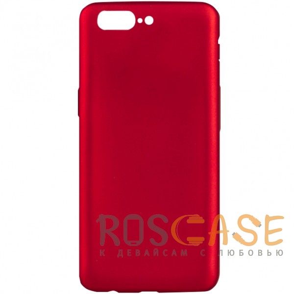 Фото Красный J-Case THIN | Гибкий силиконовый чехол для OnePlus 5