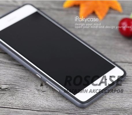 Фотография Черный / Серый iPaky Hybrid | Противоударный чехол для Huawei P9