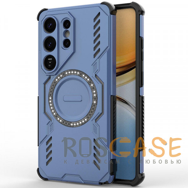 Изображение Синий Mirage MagSafe | Противоударный чехол с поддержкой MagSafe для Samsung Galaxy S26 Ultra