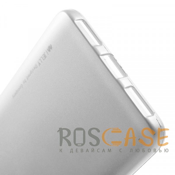 Фото Серебряный Mercury iJelly Metal | Силиконовый чехол для Xiaomi Redmi Note 4 (MTK)