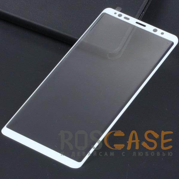 Фото Белый Mocolo | 3D защитное стекло для Samsung Galaxy Note 8 на весь экран