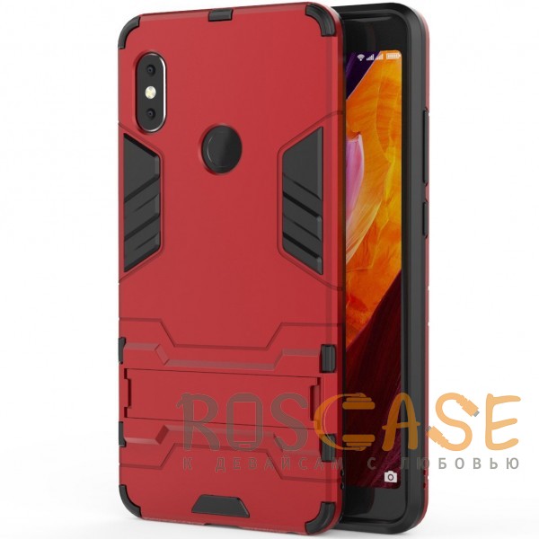 Фото Красный / Dante Red Transformer | Противоударный чехол для Xiaomi Redmi Note 5 Pro / (DC) с мощной защитой корпуса